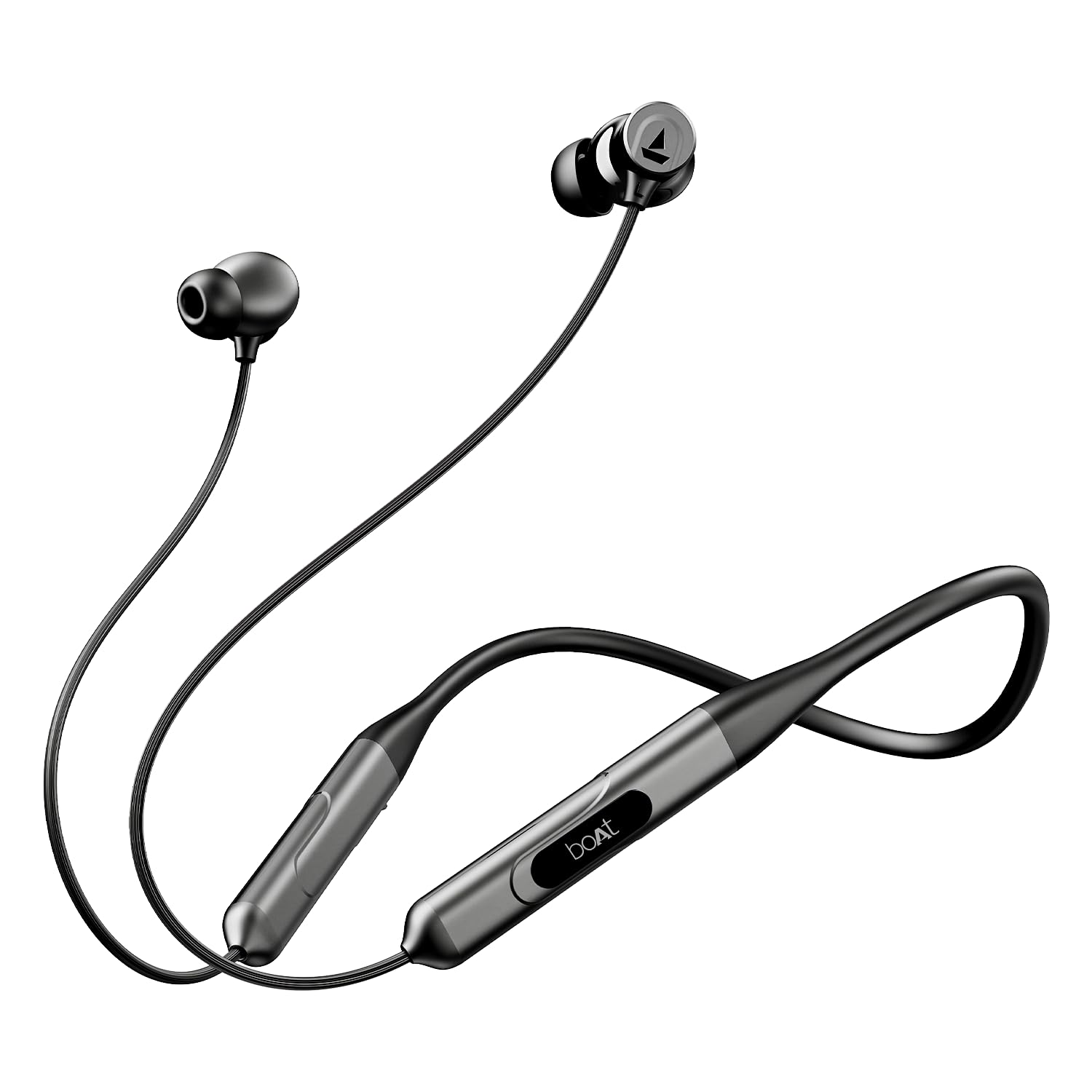 boAt Rockerz 255 ANC Earbuds Bluetooth Neckband in Ear Wireless with Mic Earphones